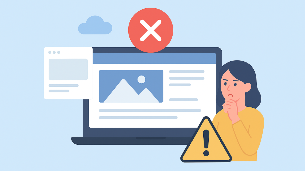 5 اشتباه بزرگ در طراحی سایت