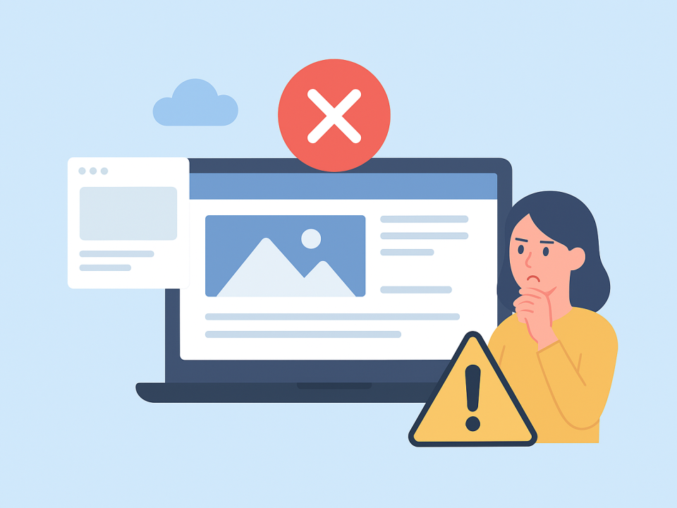 5 اشتباه بزرگ در طراحی سایت